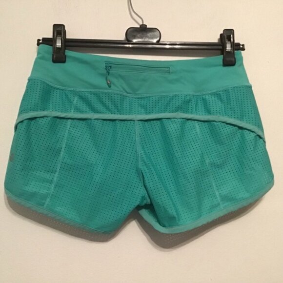 NWOT Lululemon Speed Short (Mesh) Bali Breeze - Picture 3 of 3